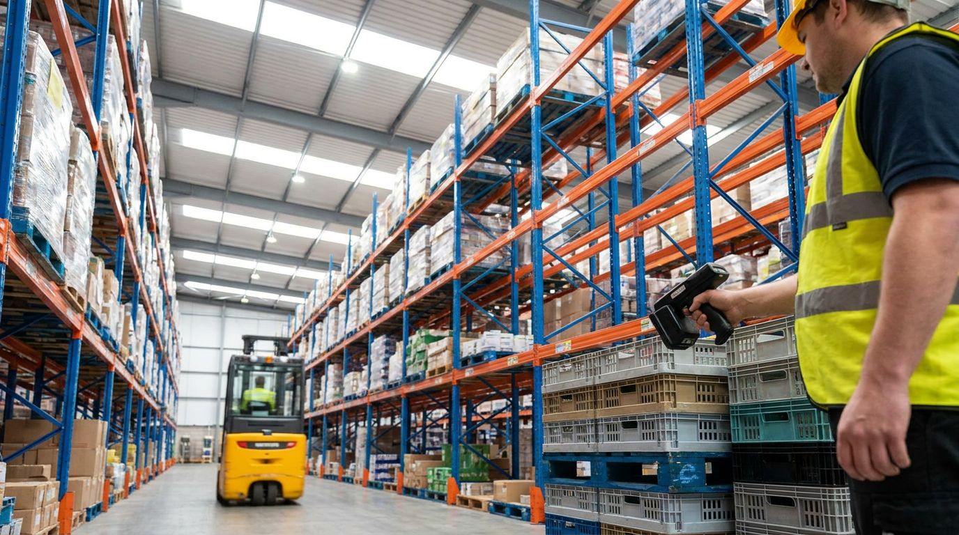 RFID tracking in warehouses and logistics
